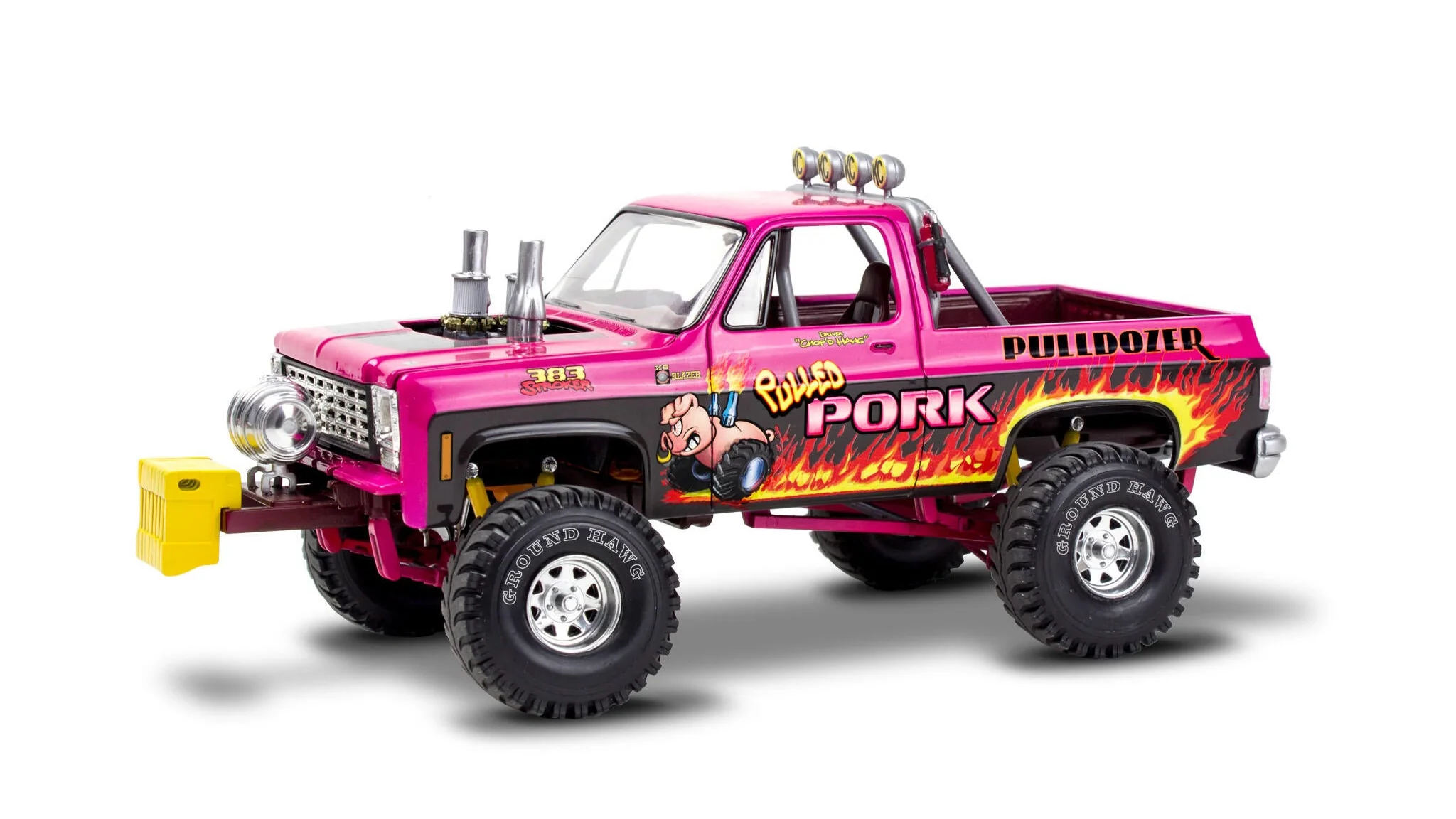 14532 1978 Chevy Blazer Pulldozer Model Kit - Image 2