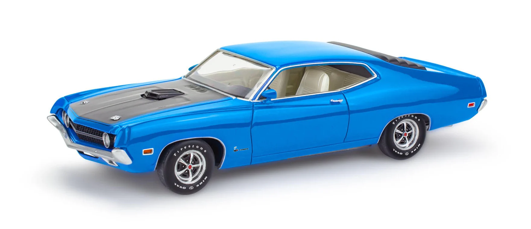 14534 1970 Ford Torino Cobra Model Kit - Image 2