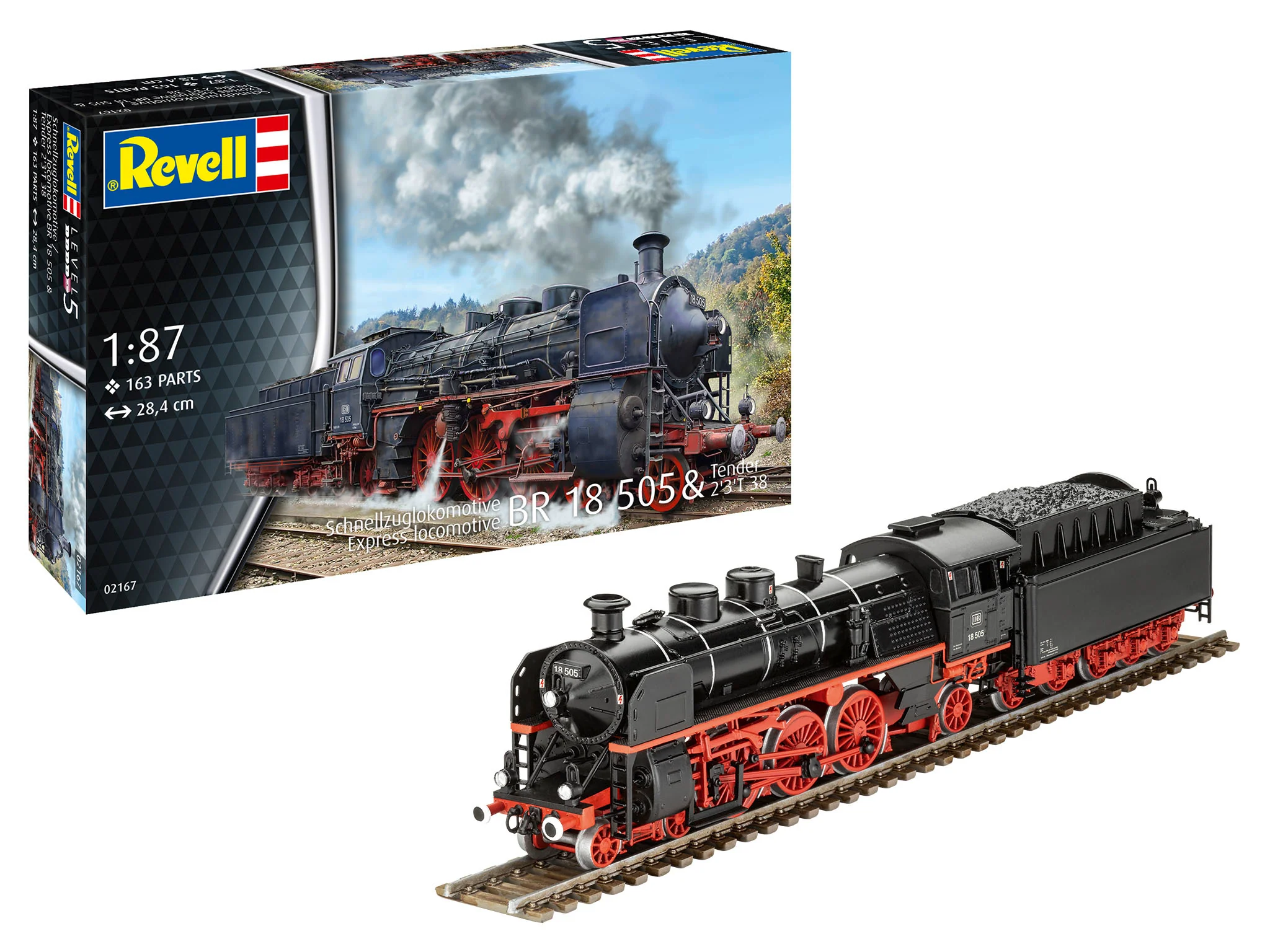 62167 Model Set Express Loco BR 18 505 with Tender - Image 2