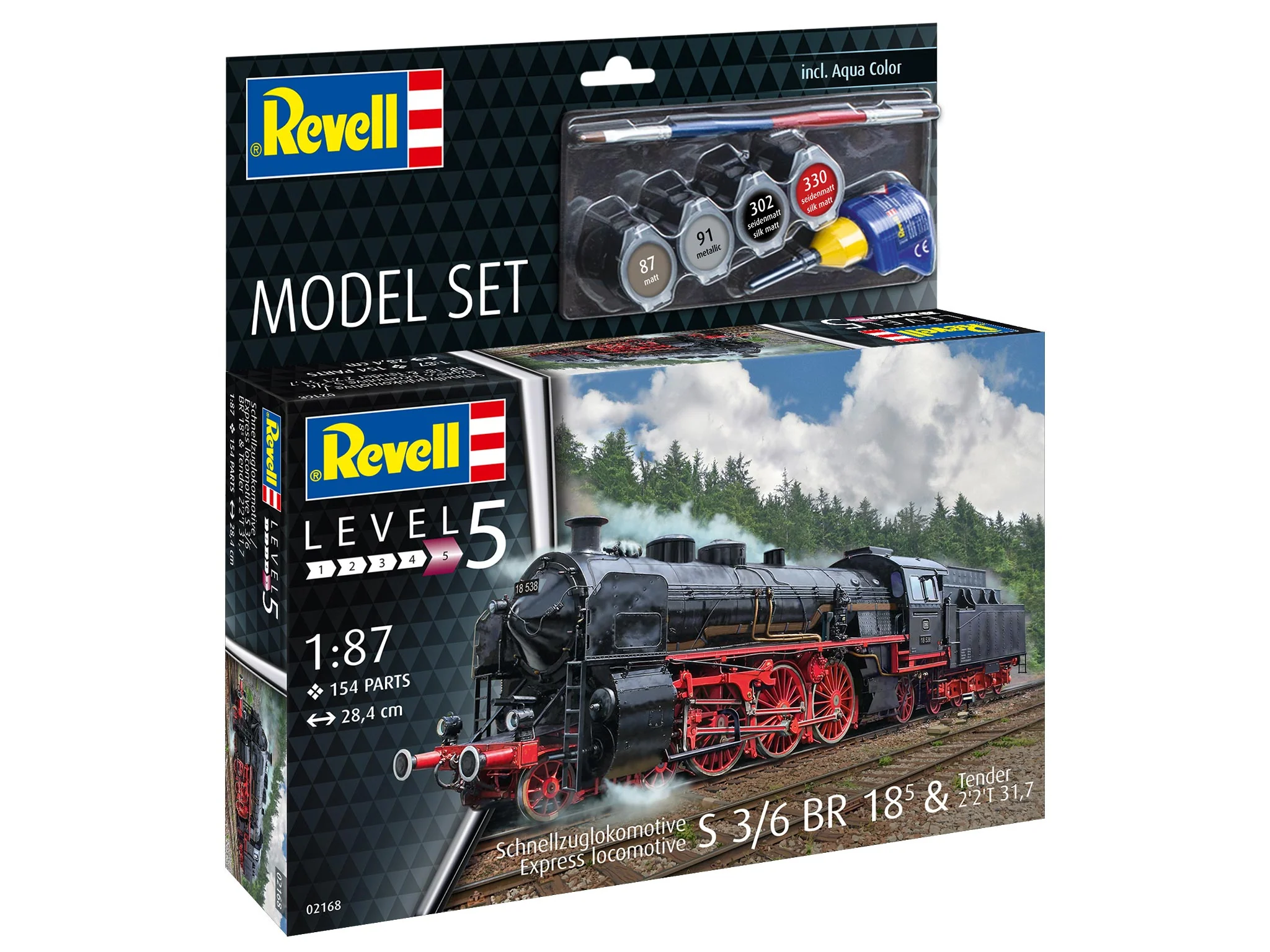 62168 Model Set Express Loco S3/6 BR 18(5) with Tender - Image 10