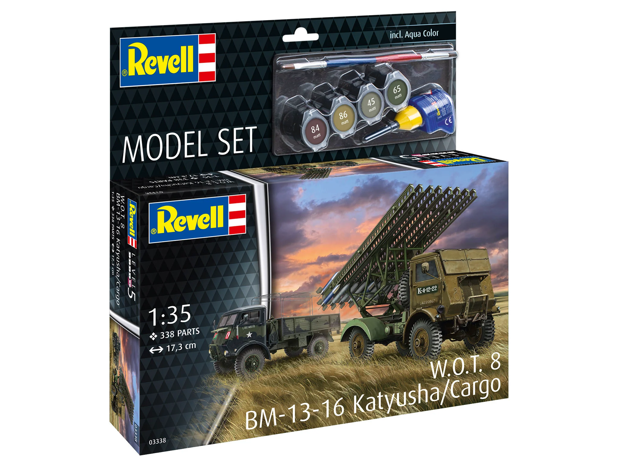 63338 Model Set W.O.T. 8 BM-13-16 Katyusha/Cargo - Image 10