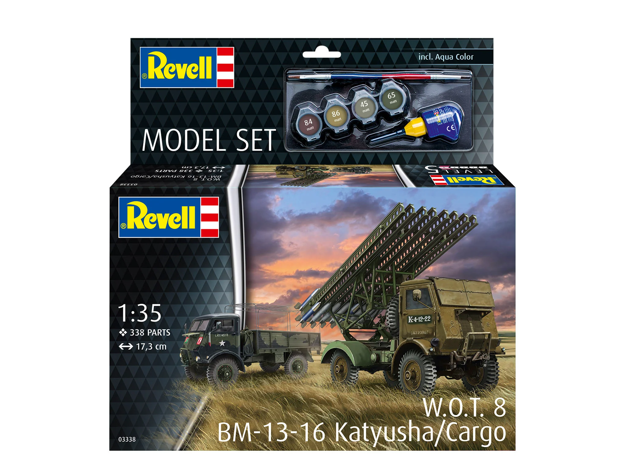 63338 Model Set W.O.T. 8 BM-13-16 Katyusha/Cargo - Image 11