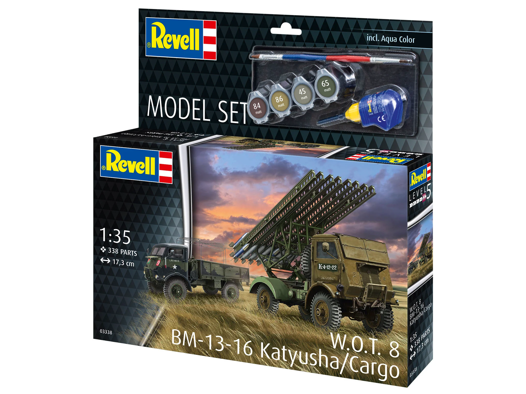 63338 Model Set W.O.T. 8 BM-13-16 Katyusha/Cargo - Image 12