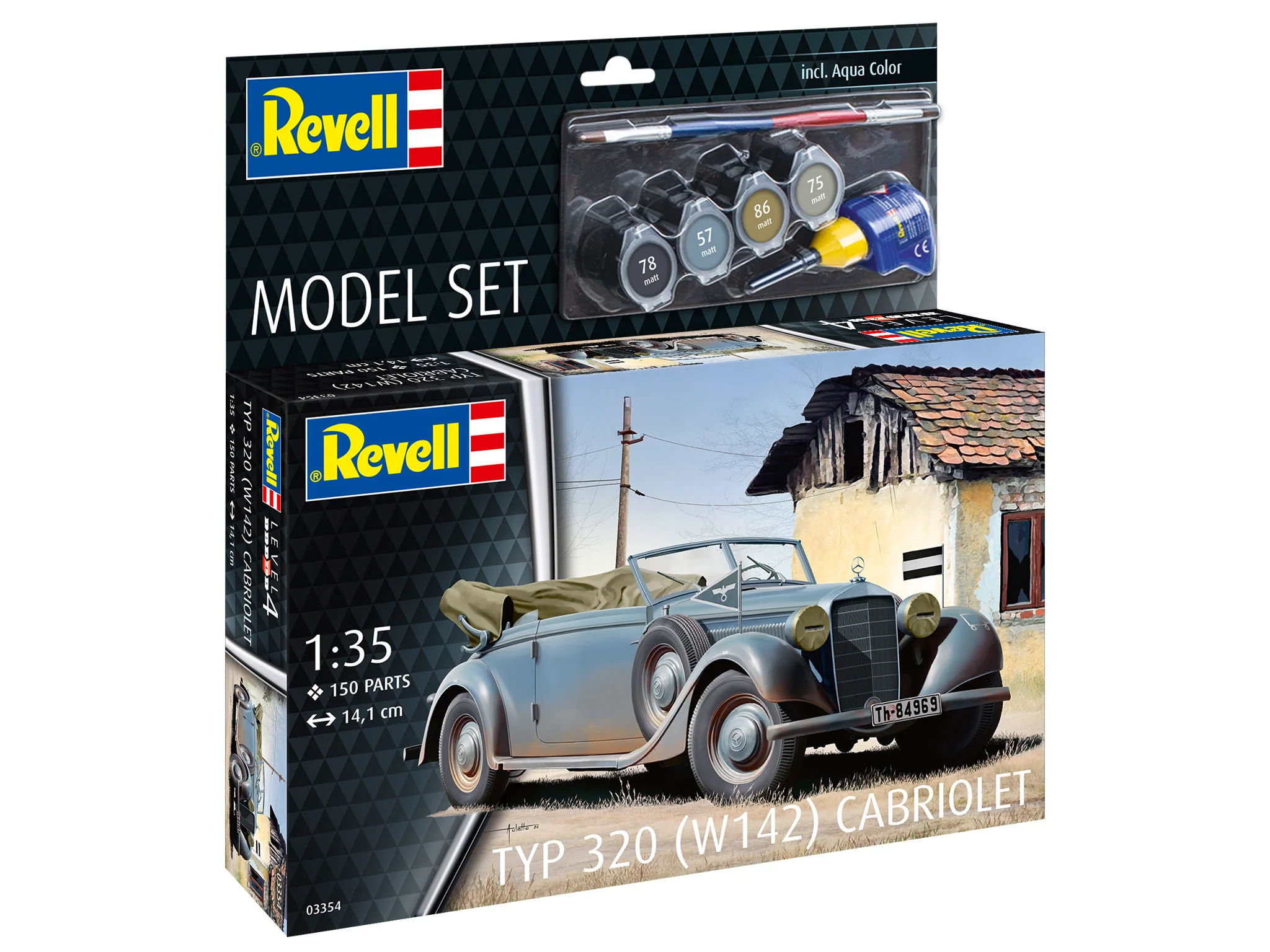 63354 Model Set Typ 320 (W142) Cabriolet - Image 10