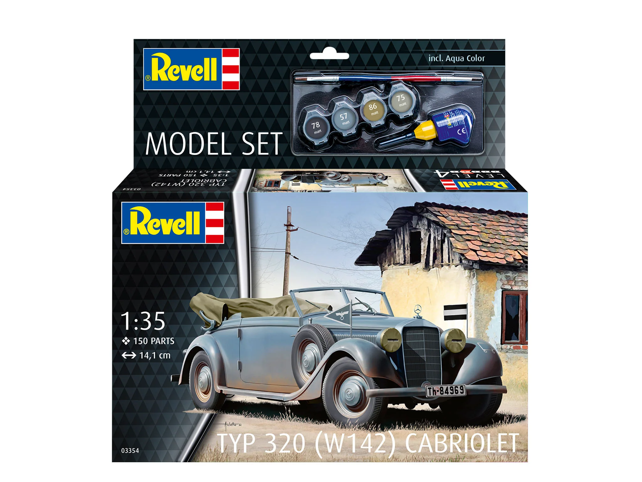 63354 Model Set Typ 320 (W142) Cabriolet - Image 11