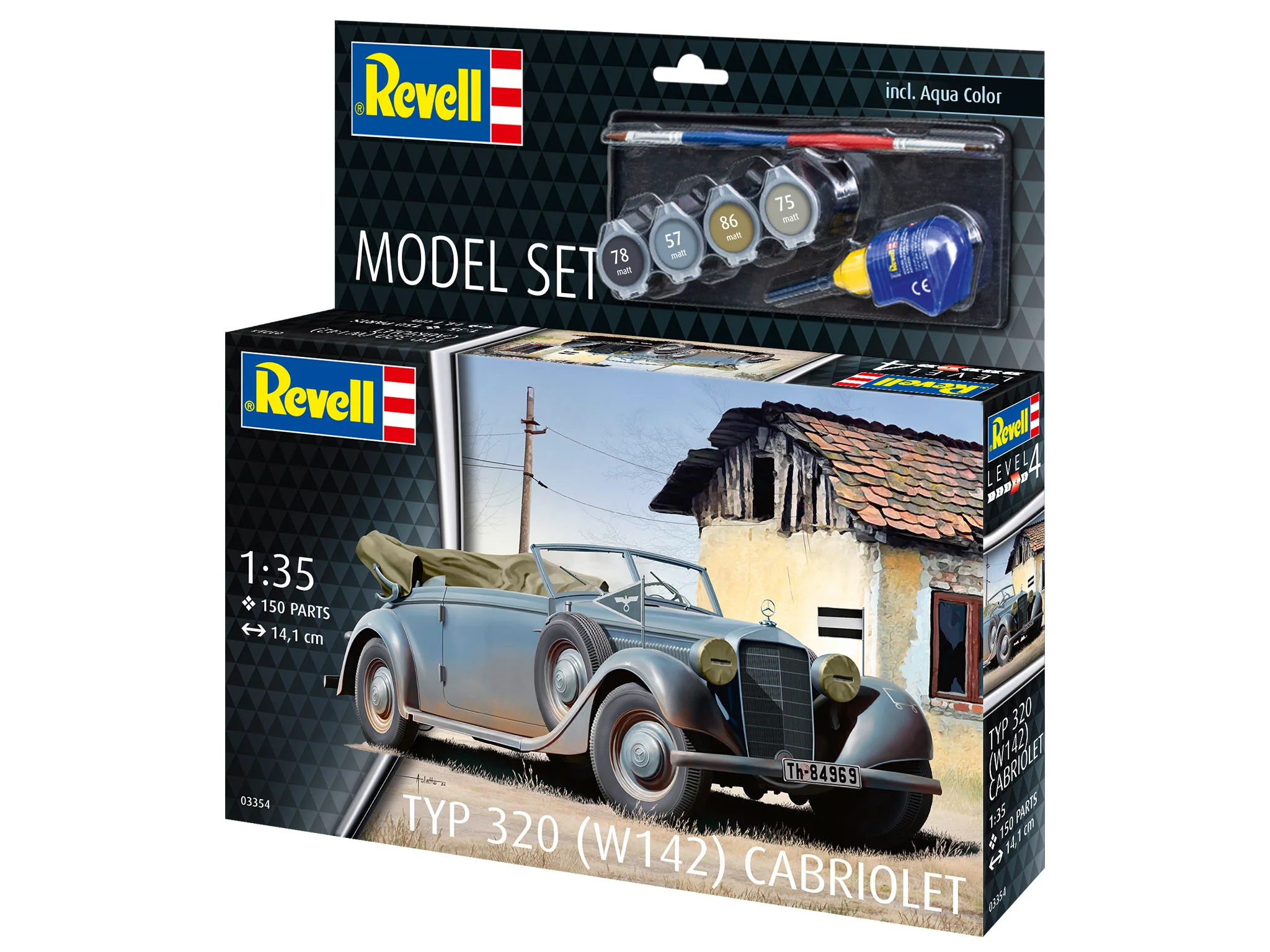 63354 Model Set Typ 320 (W142) Cabriolet - Image 12
