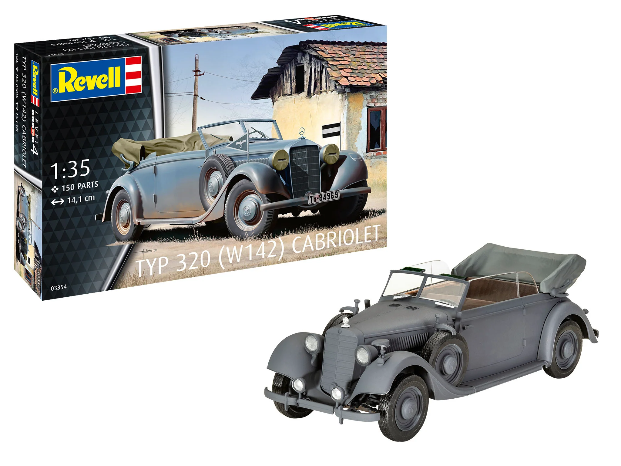 63354 Model Set Typ 320 (W142) Cabriolet - Image 2