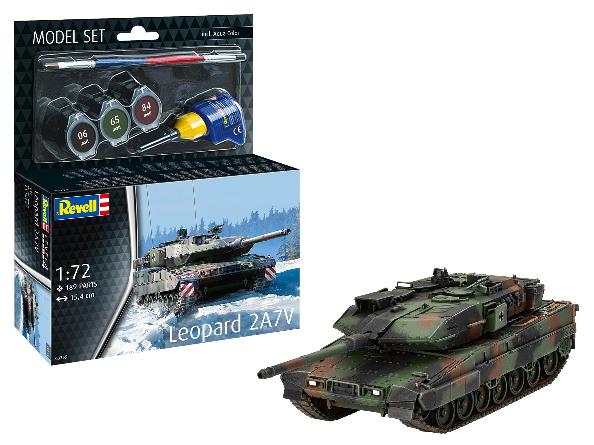 63355 Model Set Leopard 2A7V Model Kit - Image 2