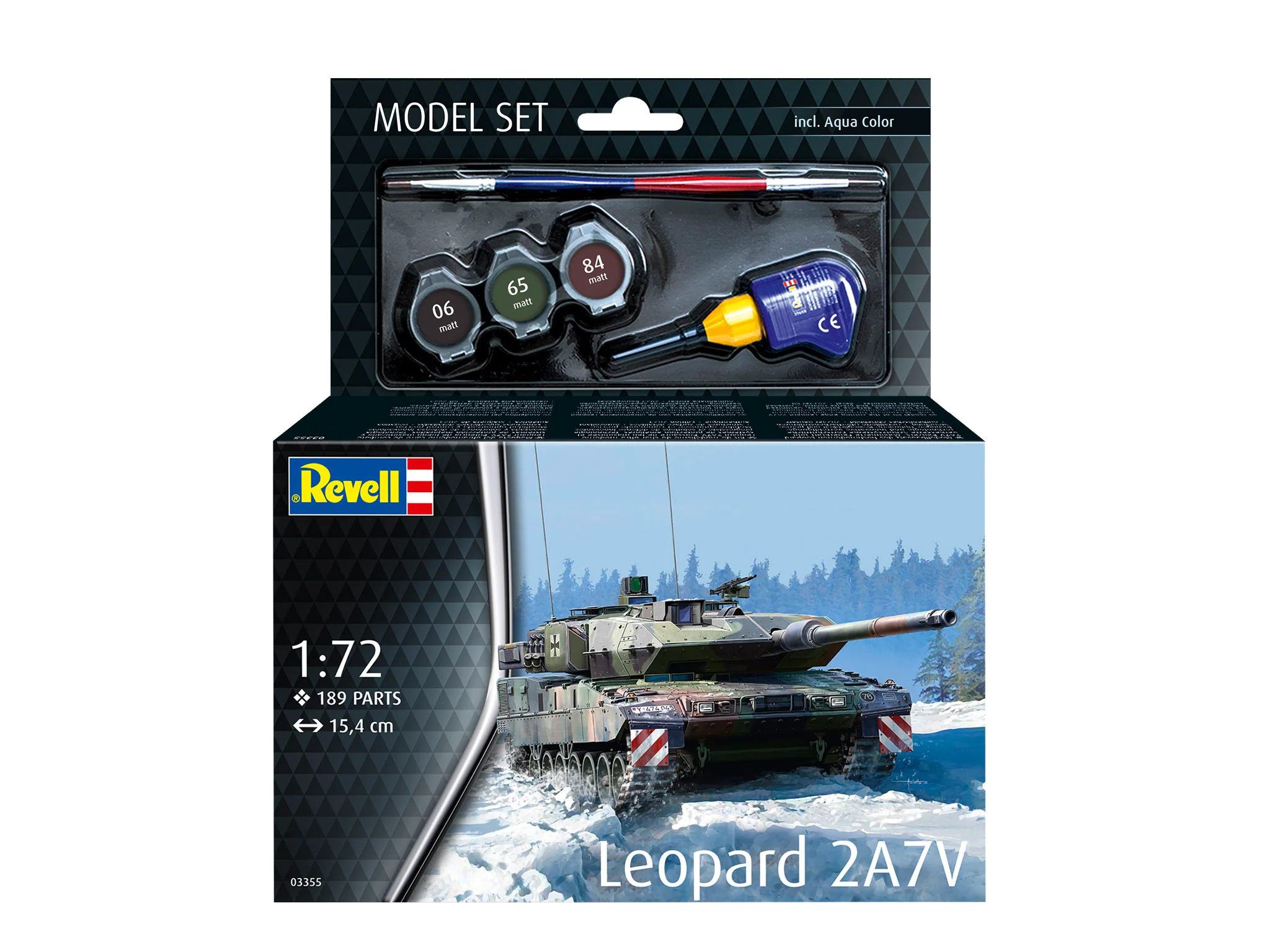63355 Model Set Leopard 2A7V Model Kit - Image 9