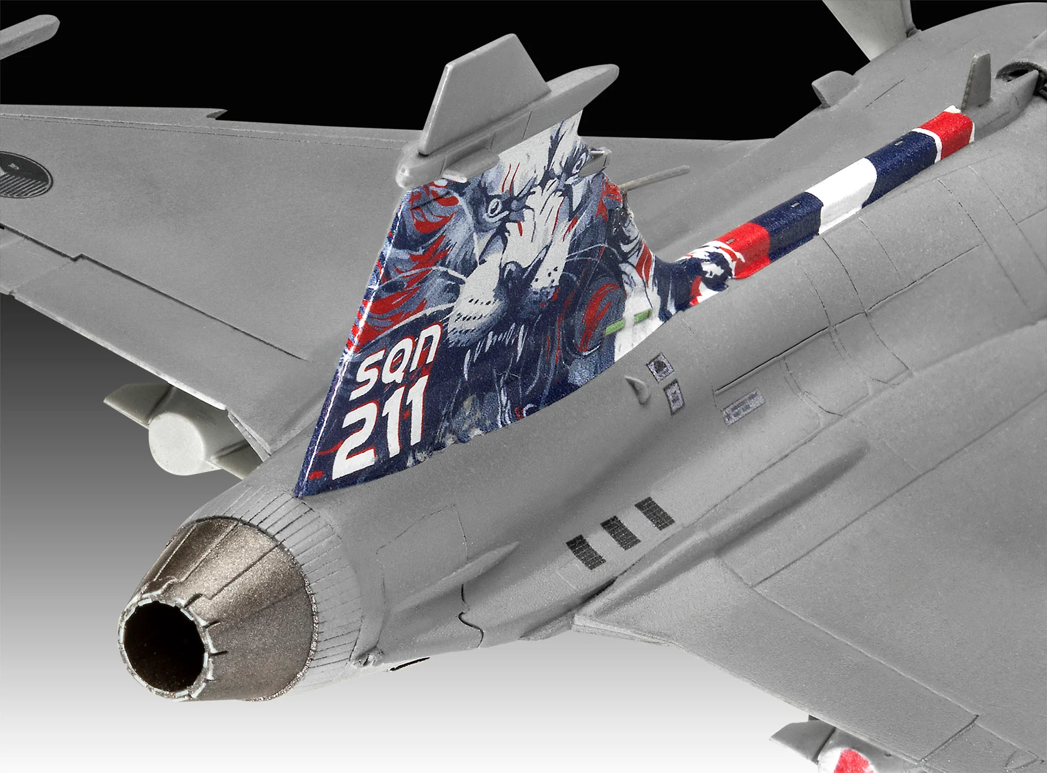 63776 Model Set Saab JAS-39C Gripen Model Kit - Image 6