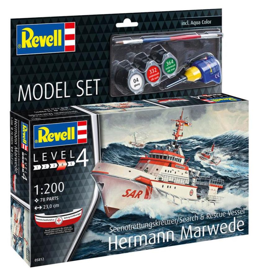 65812 Model Set S&R Vessel "Hermann Marwede" Model Kit - Image 7
