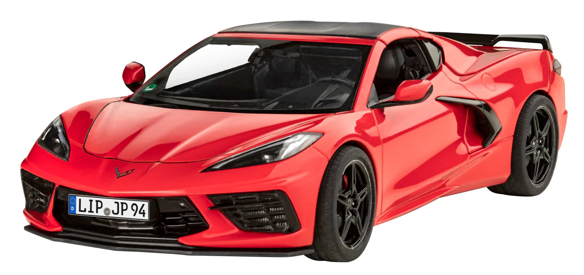 67714 Model Set Corvette C8 Coupe (1:24 Scale) Model Kit - Image 2