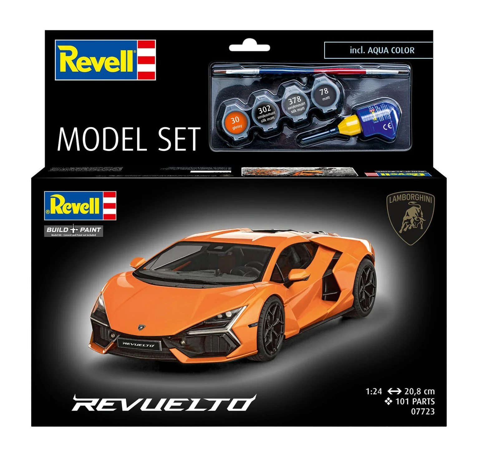 67723 Model Set Lamborghini Revuelto Model Kit - Image 8