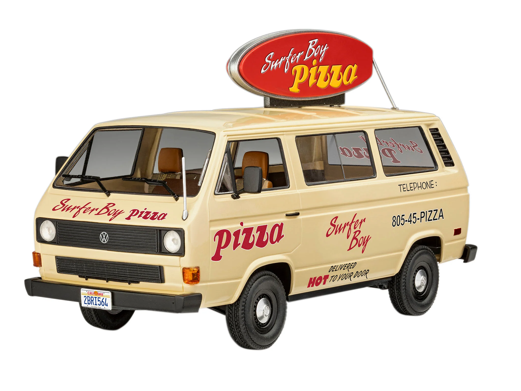 67725 Model Set VW T3 Bus "Surfer Boy": Stranger Things Model Kit