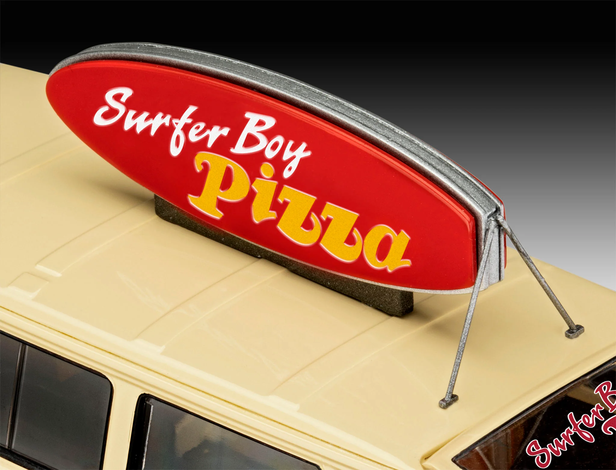 67725 Model Set VW T3 Bus "Surfer Boy": Stranger Things Model Kit - Image 10