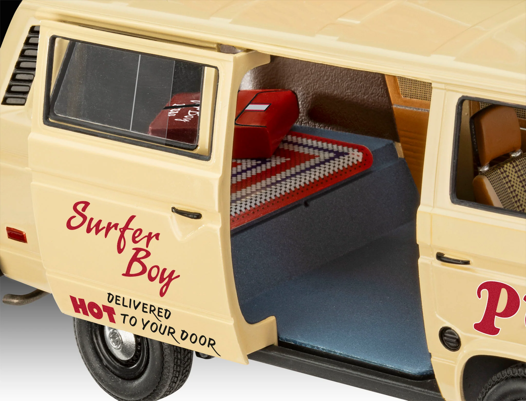 67725 Model Set VW T3 Bus "Surfer Boy": Stranger Things Model Kit - Image 8