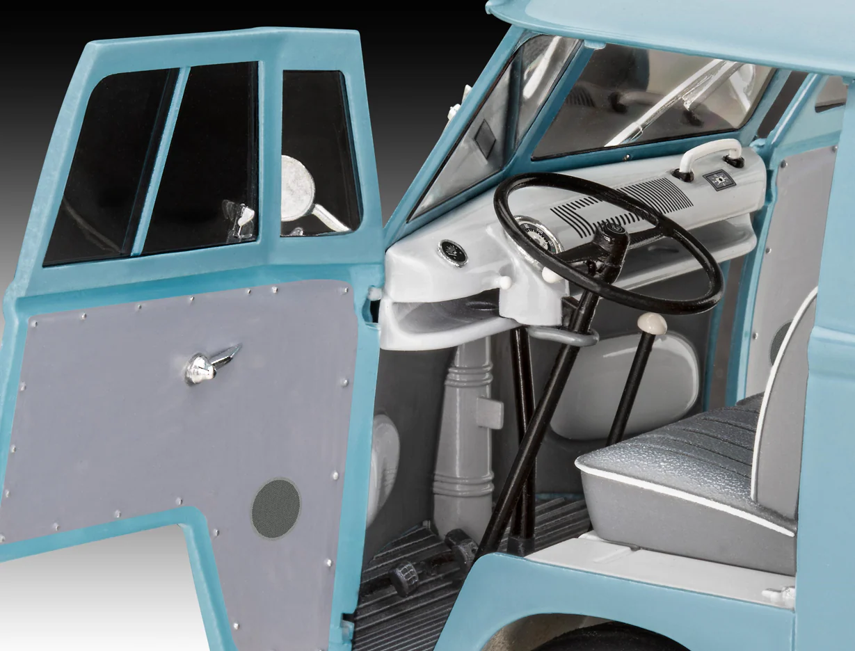67726 Model Set VW T1 Panel Van (Gulf Decoration) Model Kit - Image 5