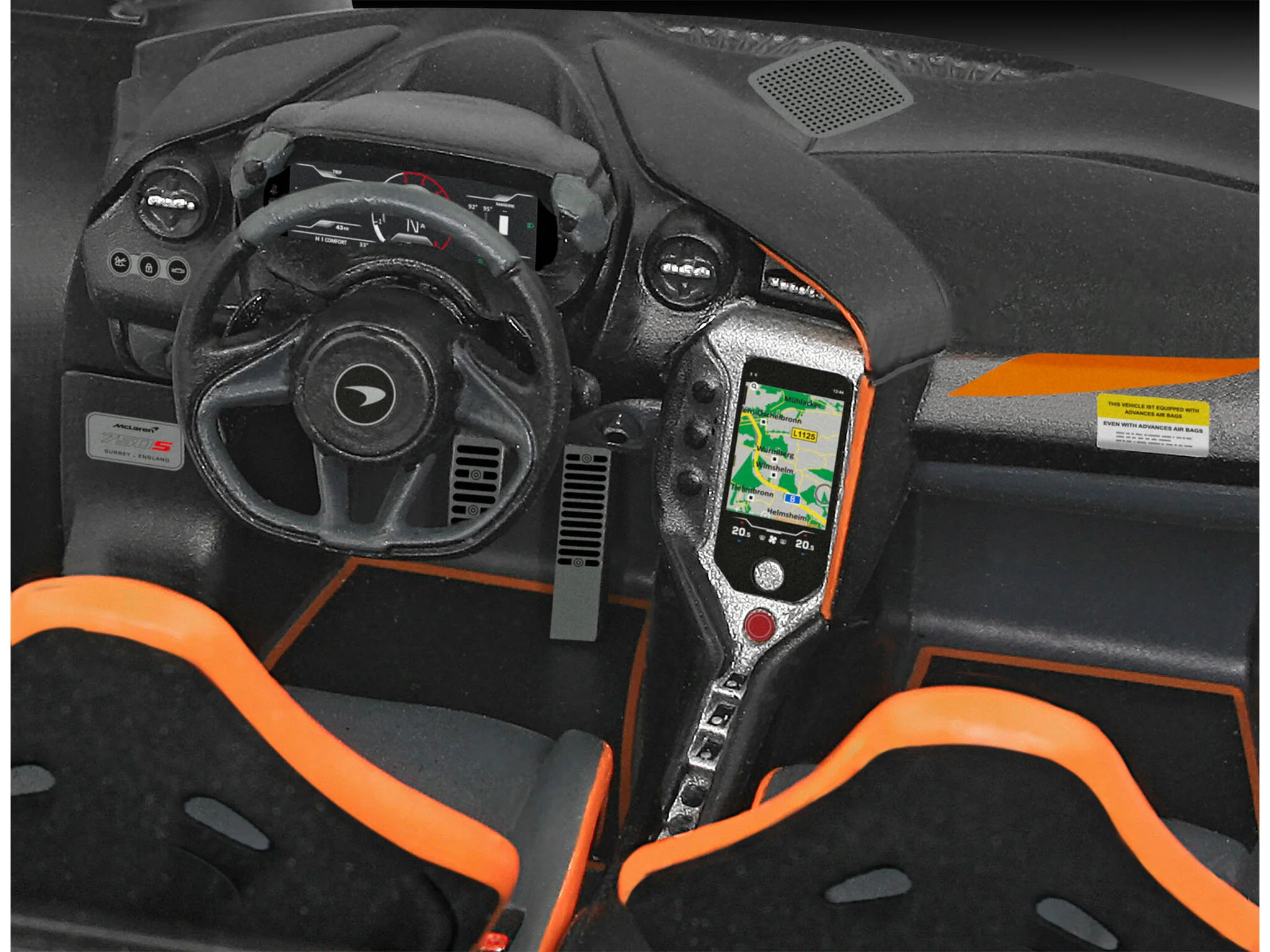 67734 Model Set McLaren 750S Model Kit - Image 5