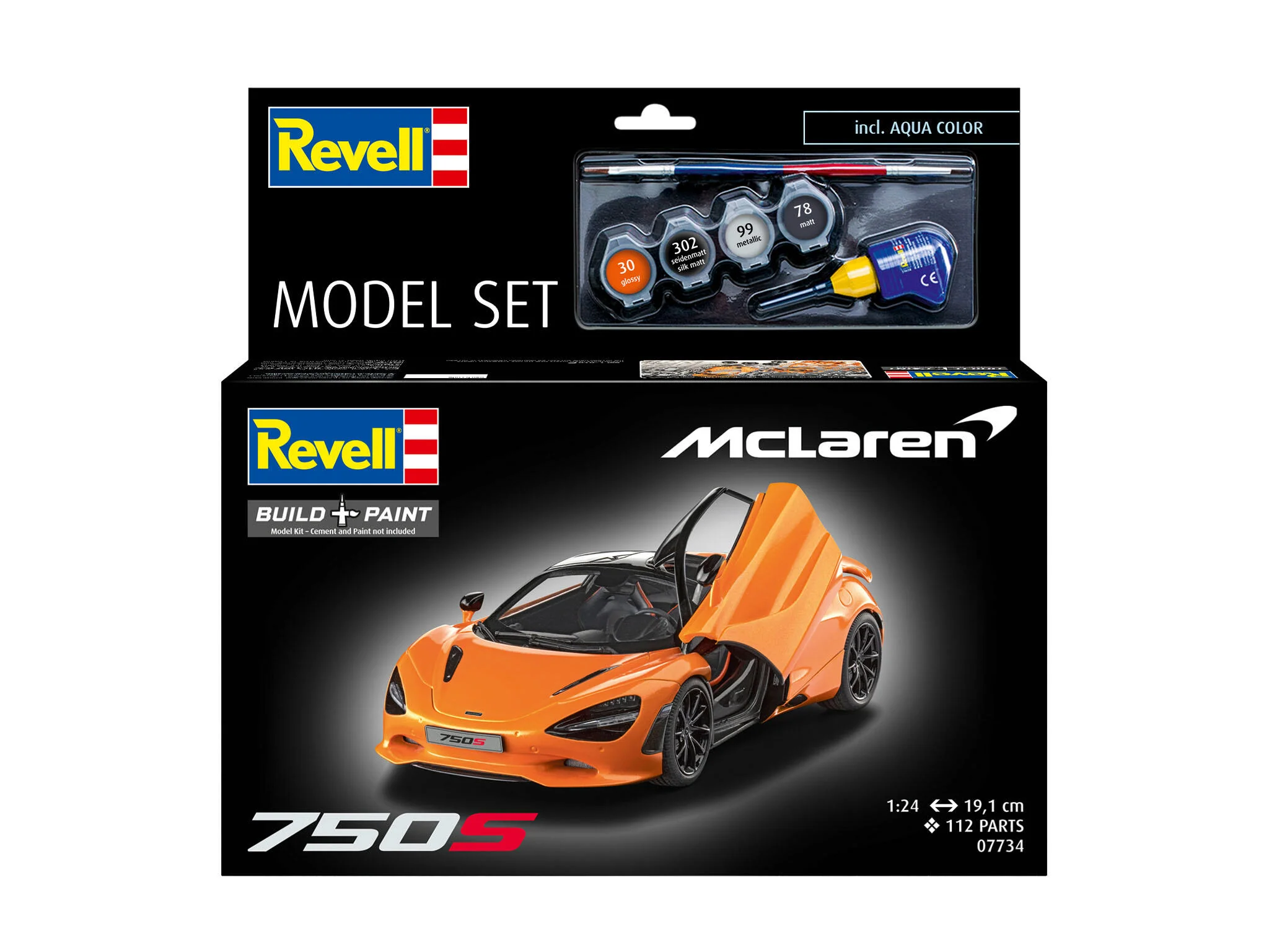 67734 Model Set McLaren 750S Model Kit - Image 8