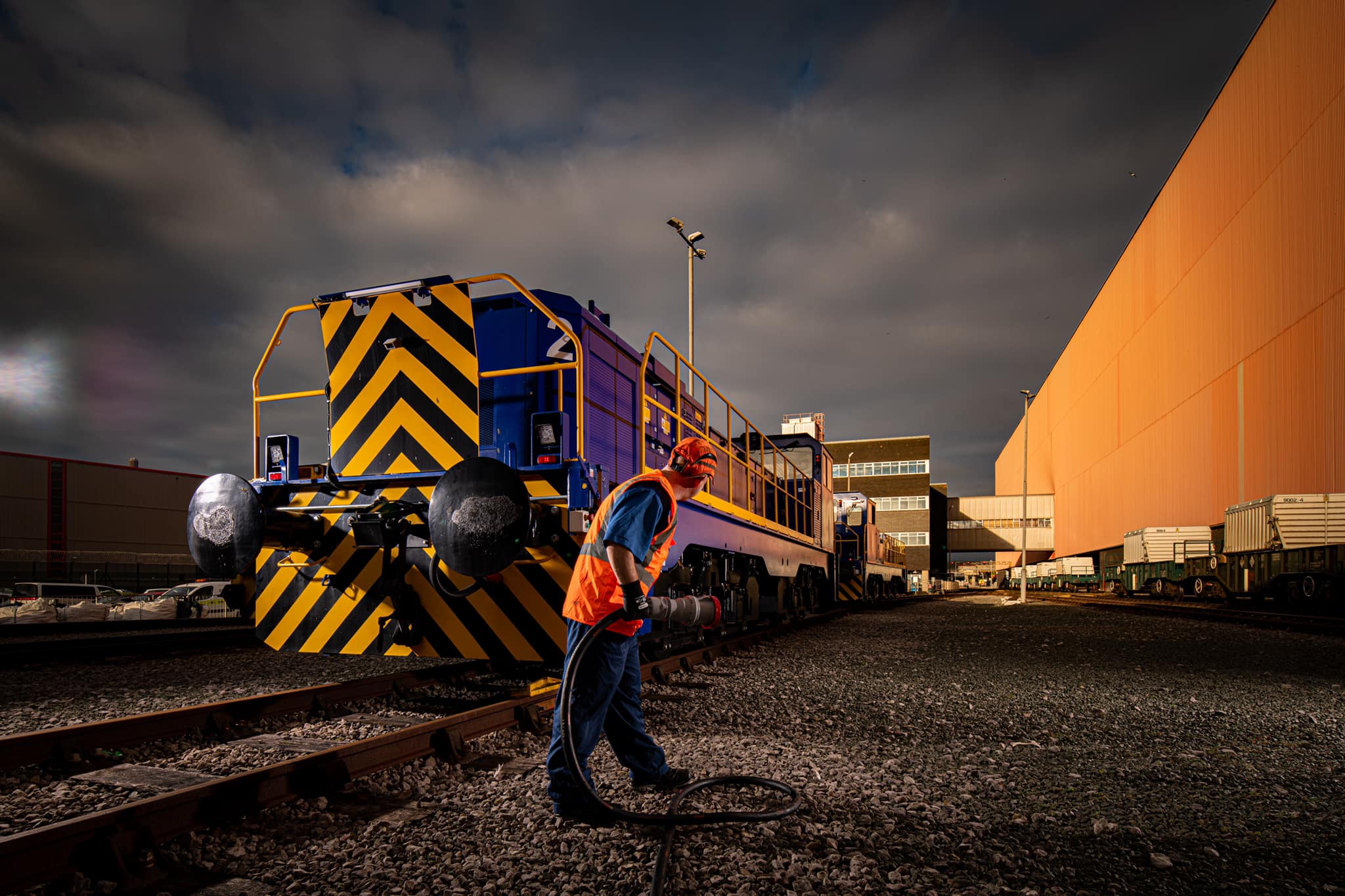 RT-CBD80-SE-B Clayton Class 18 / CBD80 Sellafield Ltd Hybrid Battery Diesel Locomotive No.2 (Version B) - Image 3