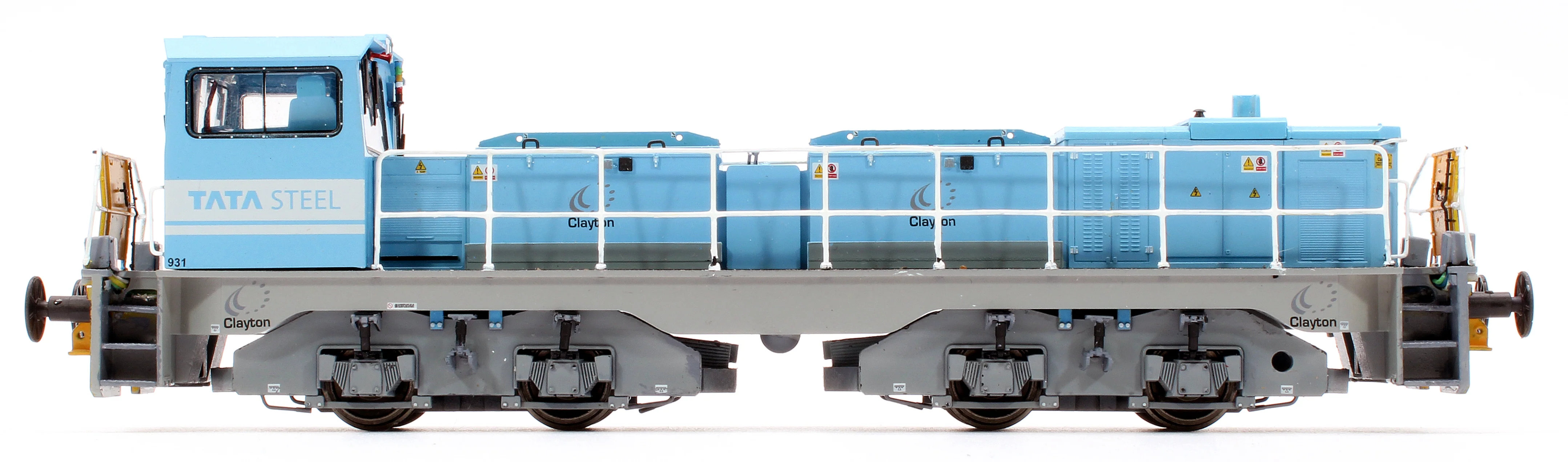 RT-CBD90-TS-A Clayton Class 18 / CBD90 Tata Steel Hybrid Battery Diesel Locomotive No.931 (Version A) - Image 7