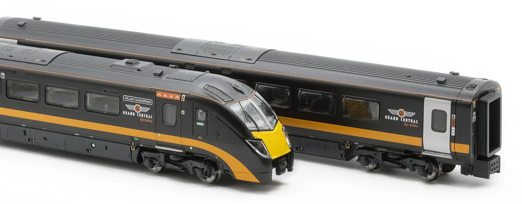 RT-N-180-GC-103A Class 180 - Grand Central livery (N/2mm) 5-car DMU - Image 2