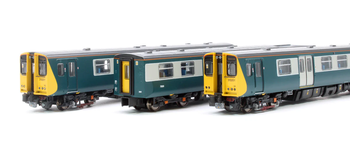 RT-N-313-343-DCC Class 313201 Modern Southern Heritage Blue/Grey Livery 3 Car Set (DCC Sound) - Image 11