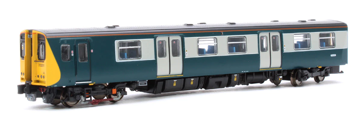 RT-N-313-343-DCC Class 313201 Modern Southern Heritage Blue/Grey Livery 3 Car Set (DCC Sound) - Image 5