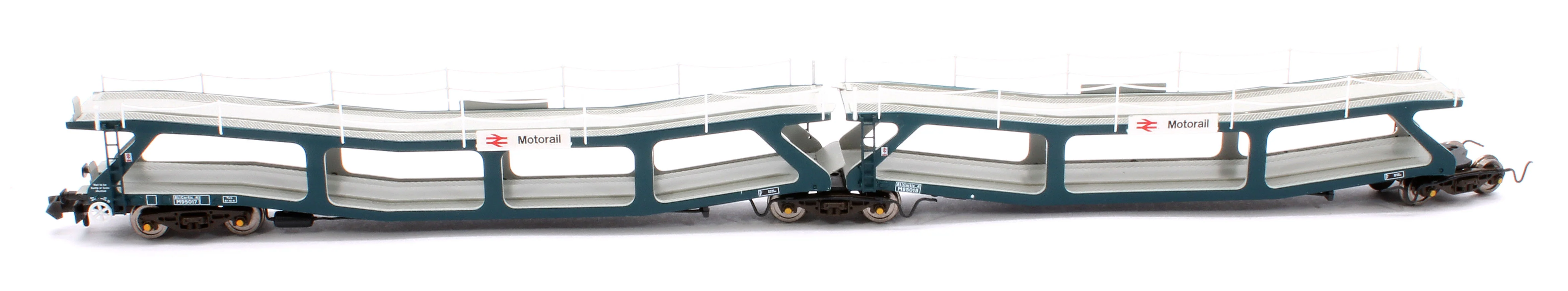 RT-N-CAR4-101B Quad Set Cartic-4 Car Carrier - BR Motorail Blue (Set B) - Image 3