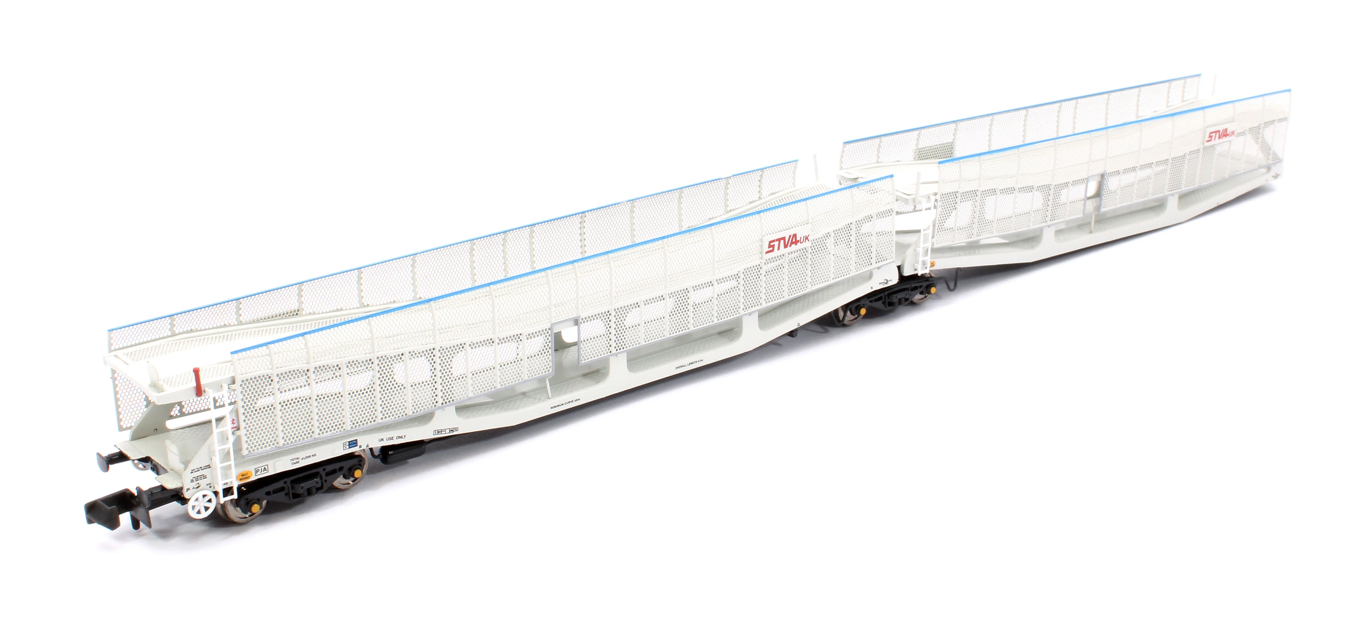 RT-N-CAR4-137A Quad Set Cartic-4 Car Carrier - STVA Light Grey with Mesh Screens (Set A) - Image 7