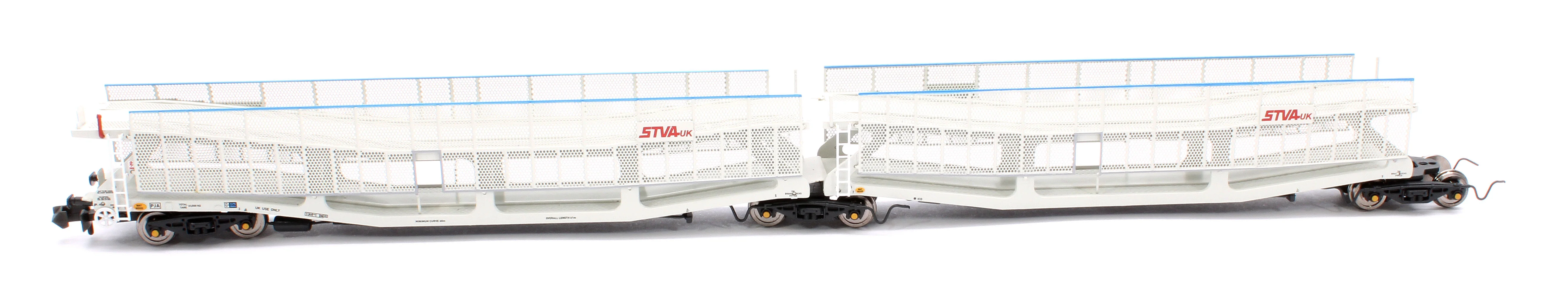 RT-N-CAR4-137B Quad Set Cartic-4 Car Carrier - STVA Light Grey with Mesh Screens (Set B) - Image 3