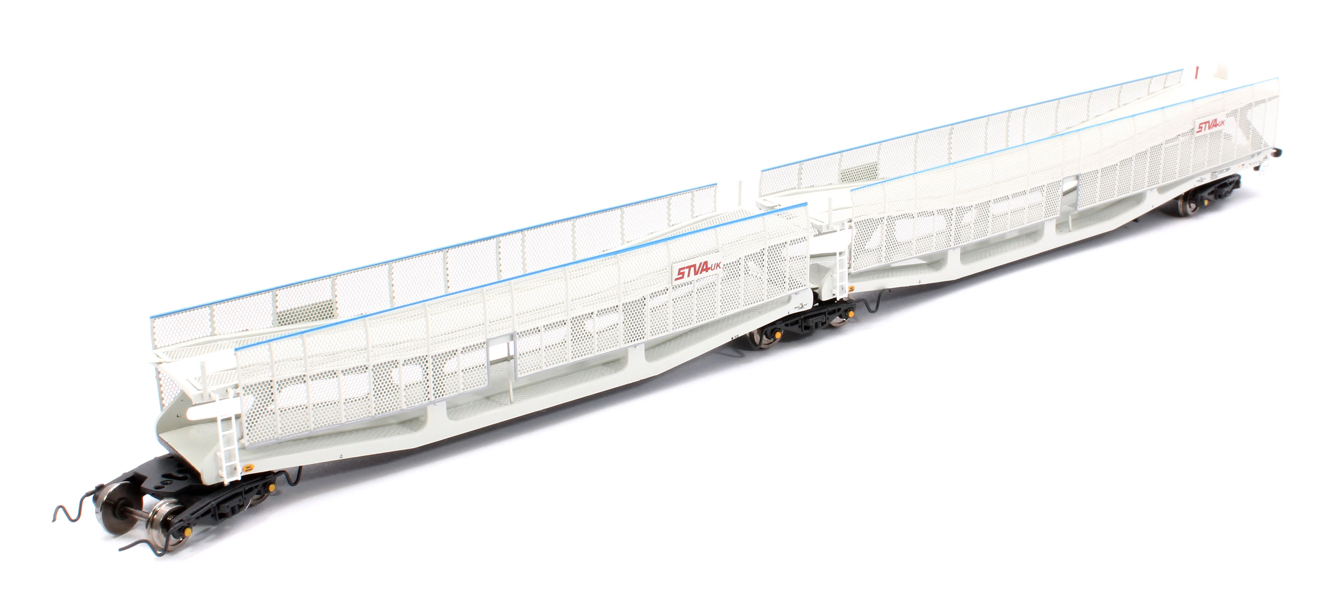 RT-N-CAR4-137B Quad Set Cartic-4 Car Carrier - STVA Light Grey with Mesh Screens (Set B) - Image 4