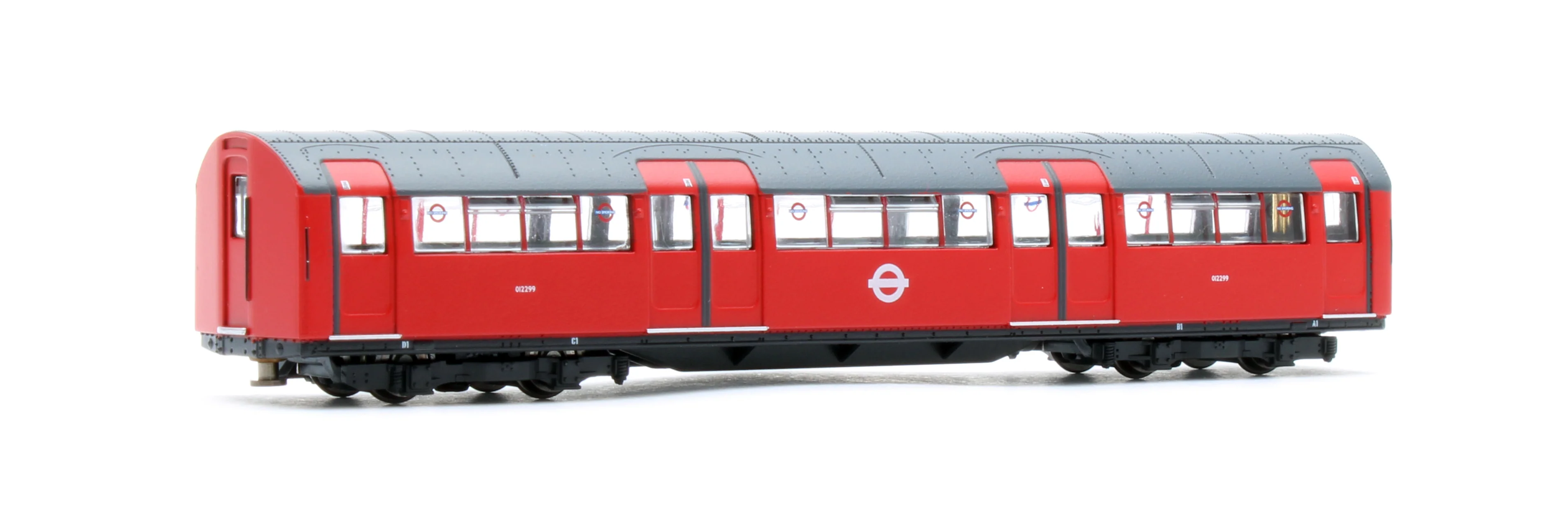 RT-N-LU1938-RED302C 1938 Tube Stock - London Underground (White Roundels) "Bus" Red Set C (Northern & Bakerloo Line) 3-Car EMU - Image 10