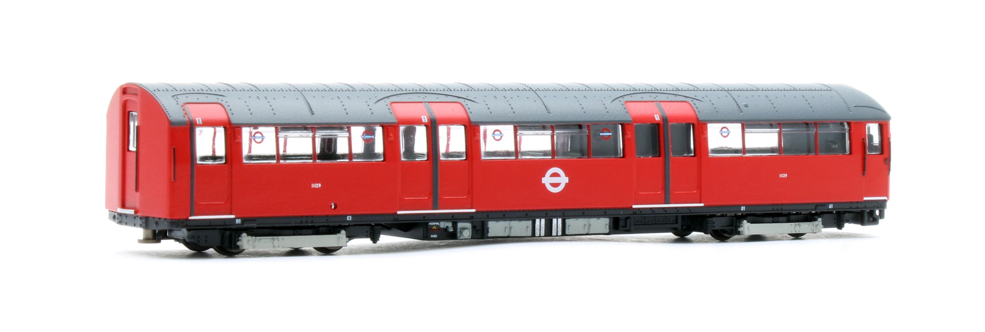 RT-N-LU1938-RED302C 1938 Tube Stock - London Underground (White Roundels) "Bus" Red Set C (Northern & Bakerloo Line) 3-Car EMU - Image 8