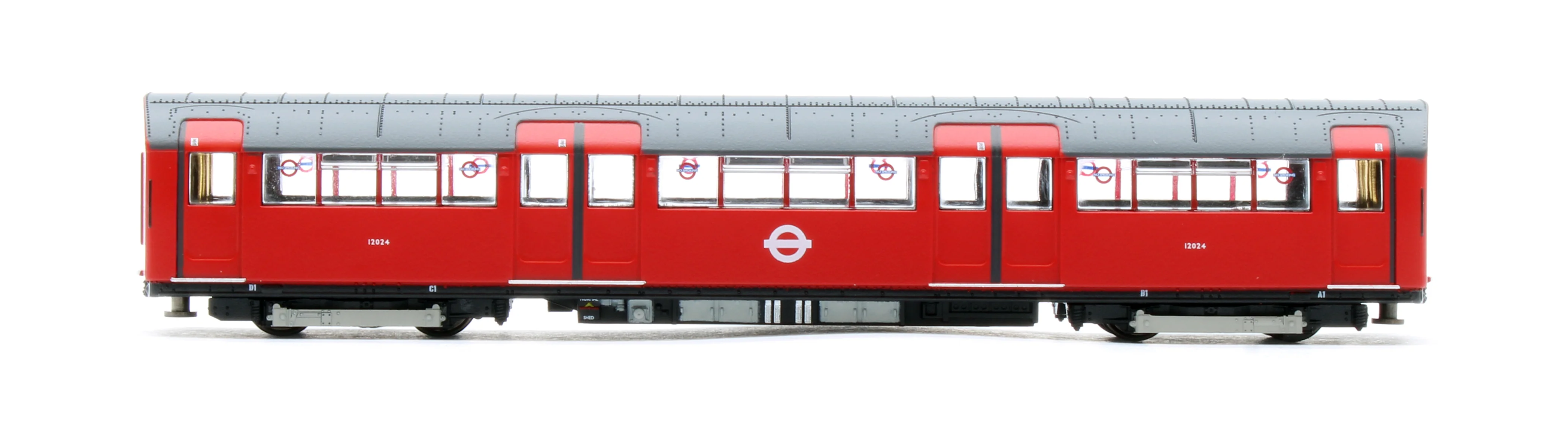 RT-N-LU1938-RED402A Tube Stock - London Underground (White Roundels) "Bus" Red Set A (Northern Line) 4-Car EMU - Image 10