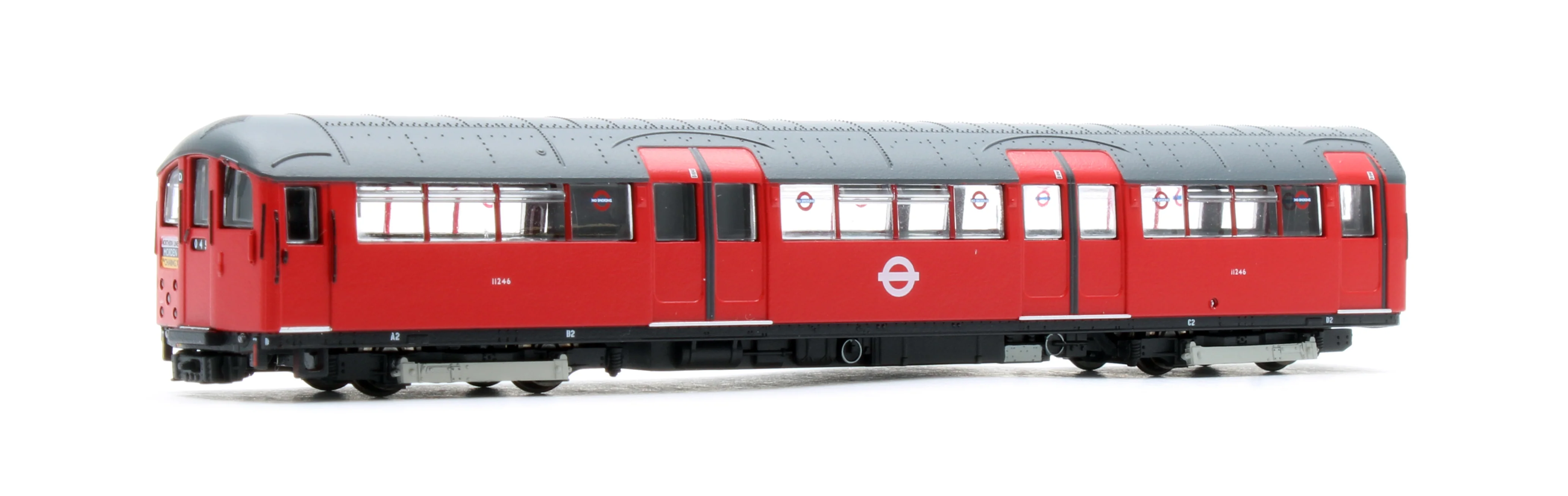 RT-N-LU1938-RED402A Tube Stock - London Underground (White Roundels) "Bus" Red Set A (Northern Line) 4-Car EMU - Image 11