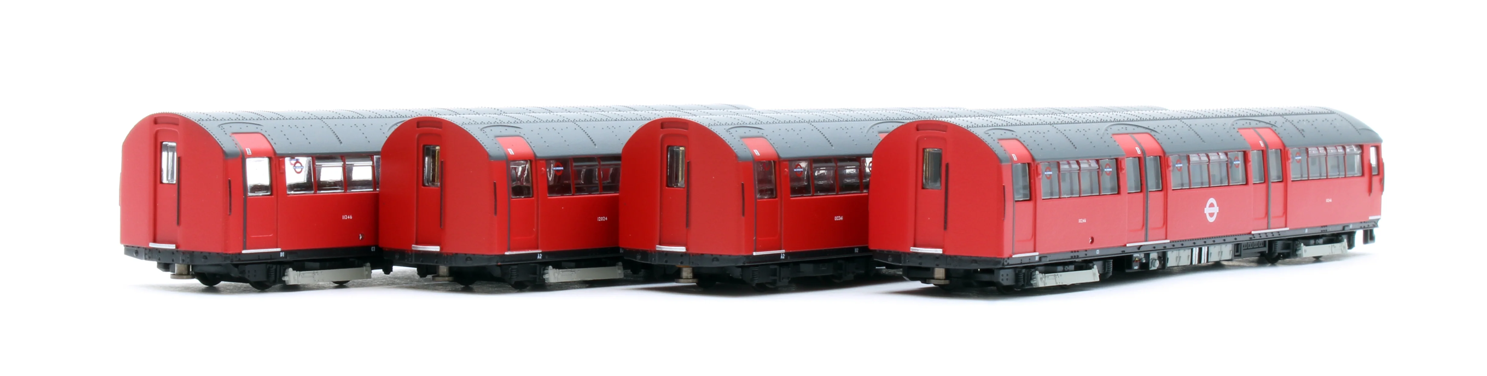 RT-N-LU1938-RED402A Tube Stock - London Underground (White Roundels) "Bus" Red Set A (Northern Line) 4-Car EMU - Image 4