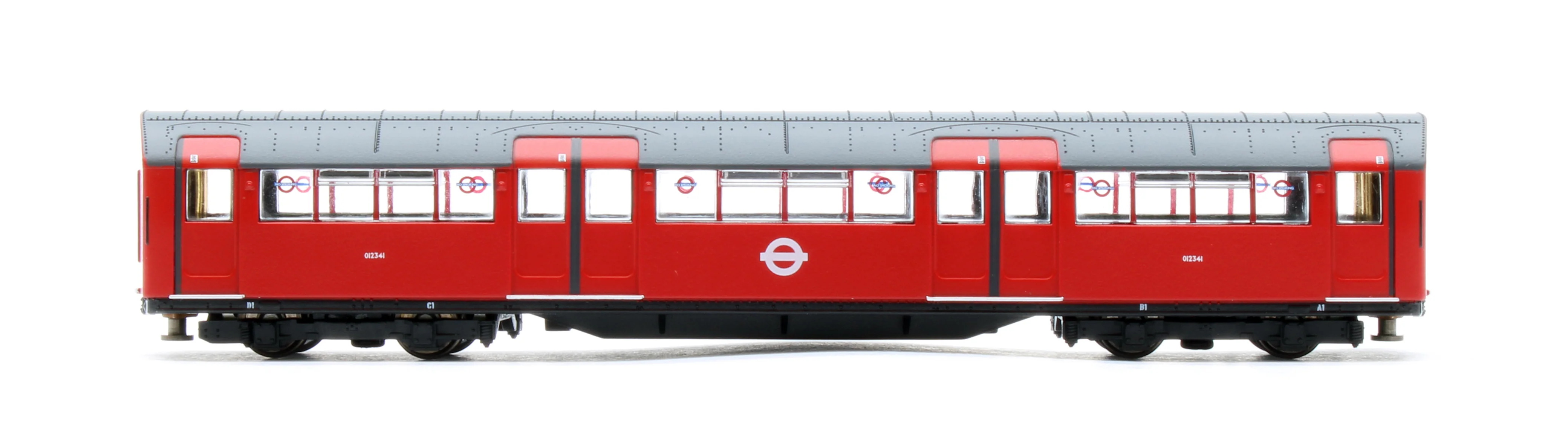 RT-N-LU1938-RED402A Tube Stock - London Underground (White Roundels) "Bus" Red Set A (Northern Line) 4-Car EMU - Image 8