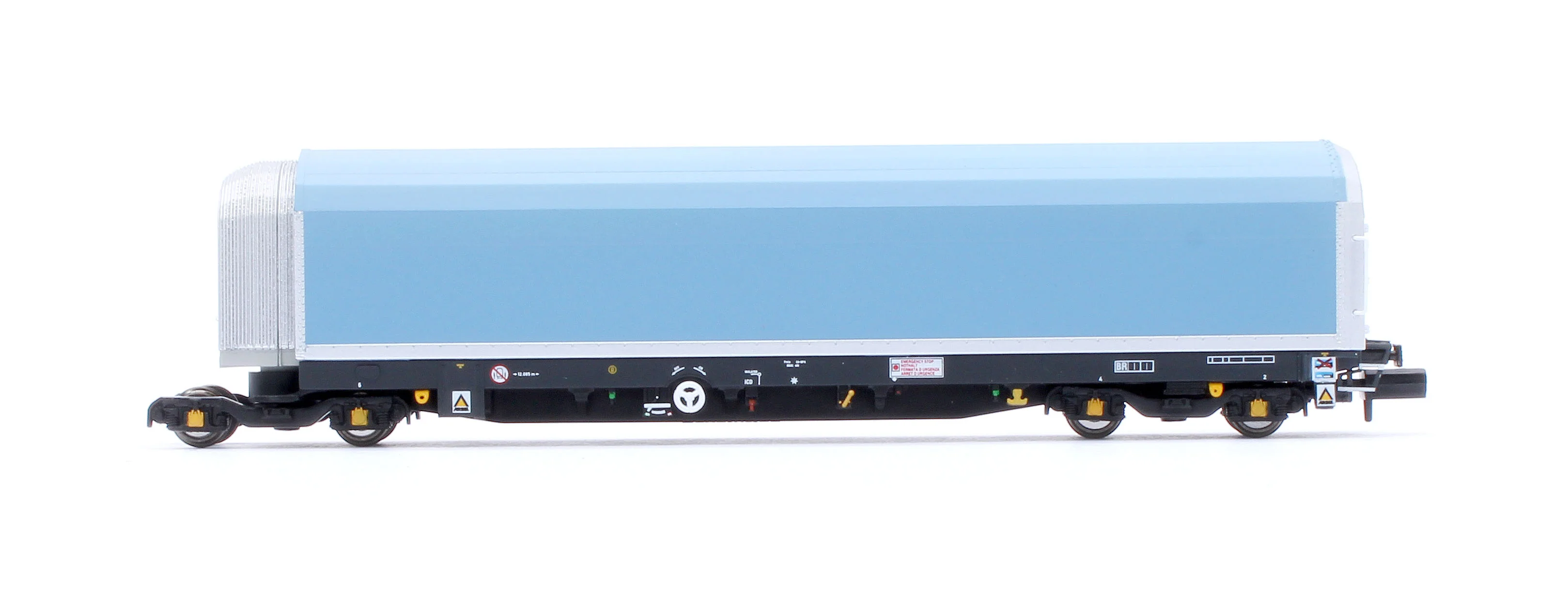 RT-N-WIA-201B N/2mm 5-car Arbel WIA car carrier with RfD squadron branding. Wagon number 85 70 4971 022-4 - Image 3