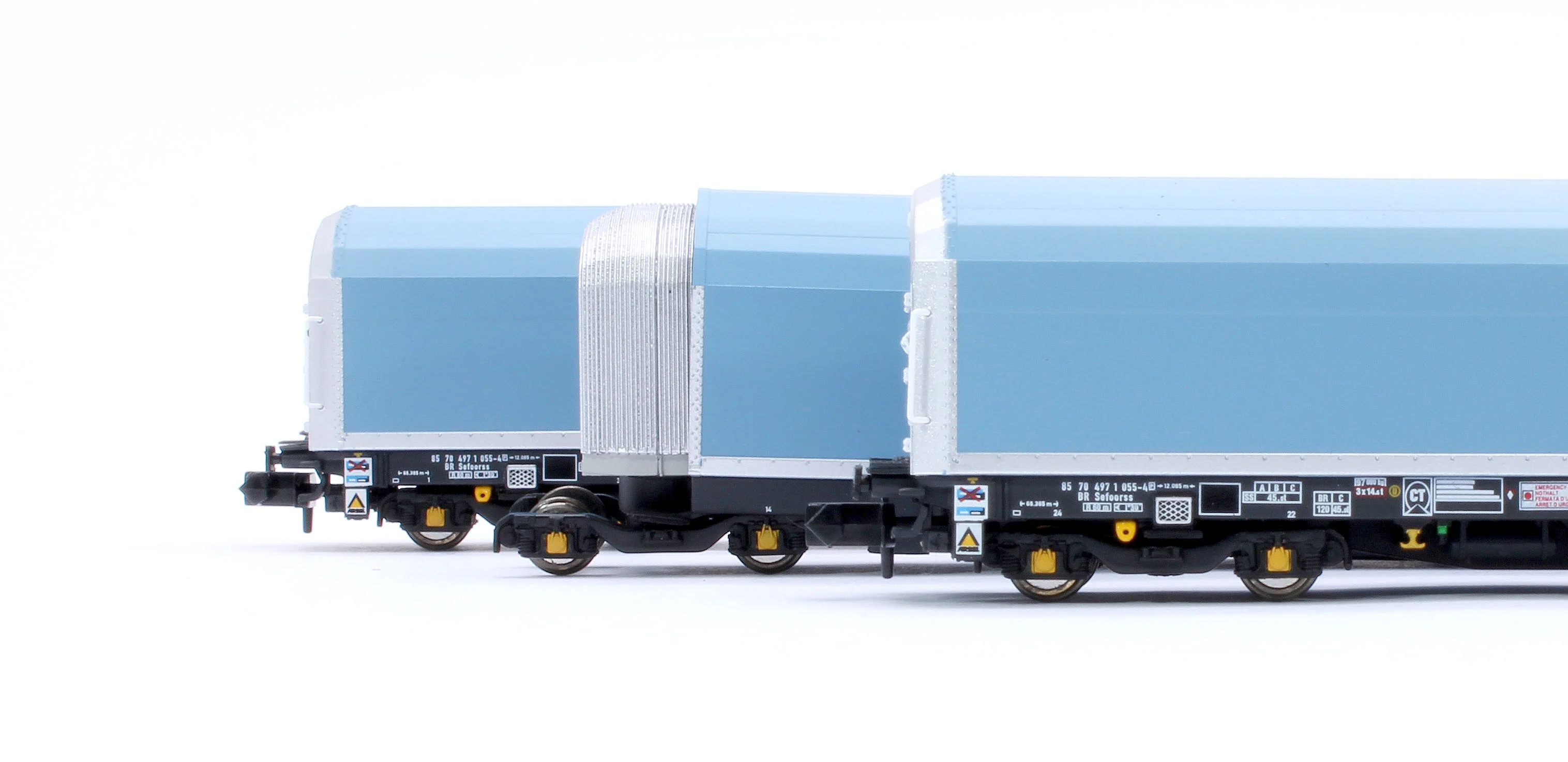 RT-N-WIA-201C N/2mm 5-car Arbel WIA car carrier with RfD squadron branding. Wagon number 85 70 4971 055-4 - Image 11