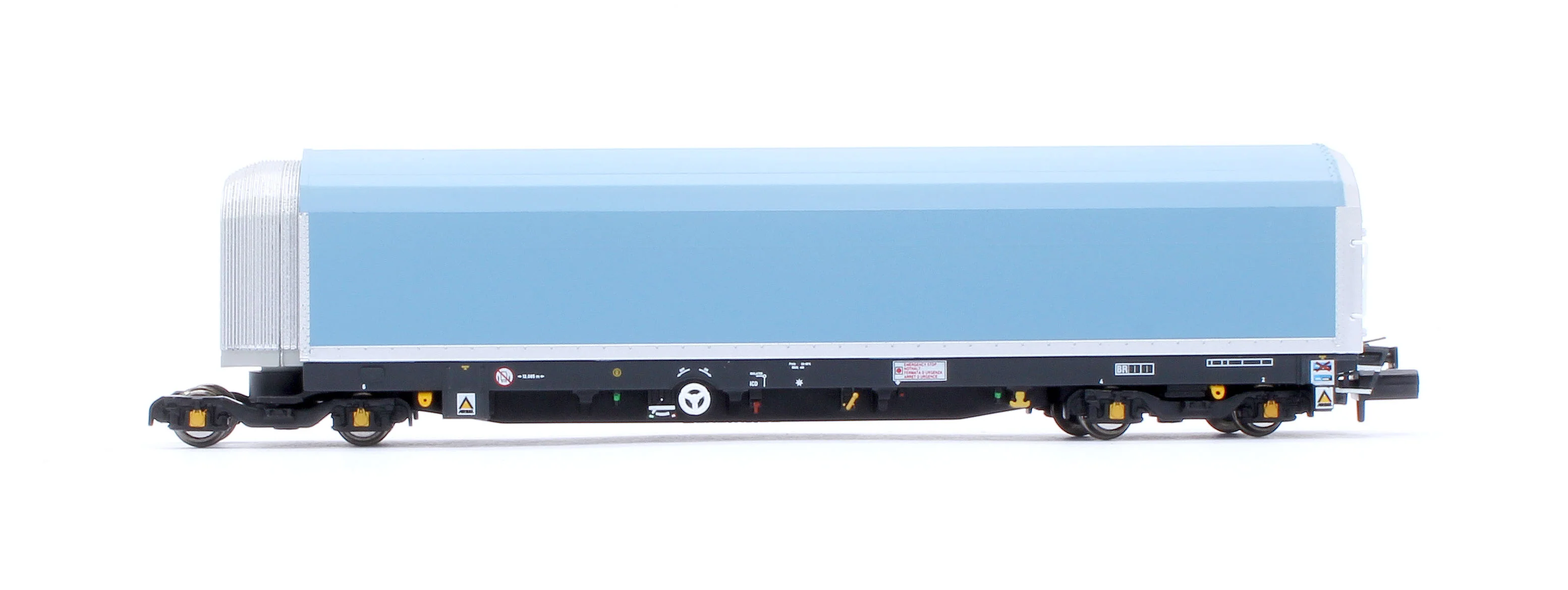 RT-N-WIA-201C N/2mm 5-car Arbel WIA car carrier with RfD squadron branding. Wagon number 85 70 4971 055-4 - Image 3