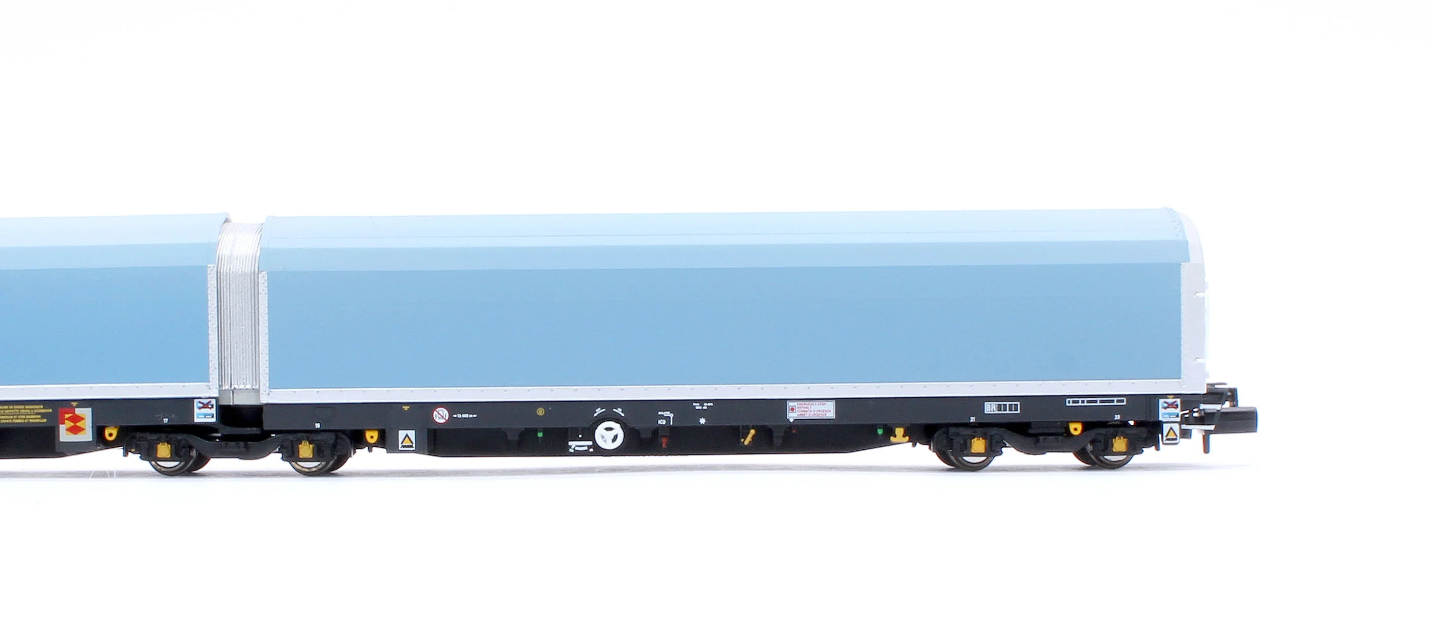 RT-N-WIA-201C N/2mm 5-car Arbel WIA car carrier with RfD squadron branding. Wagon number 85 70 4971 055-4 - Image 9