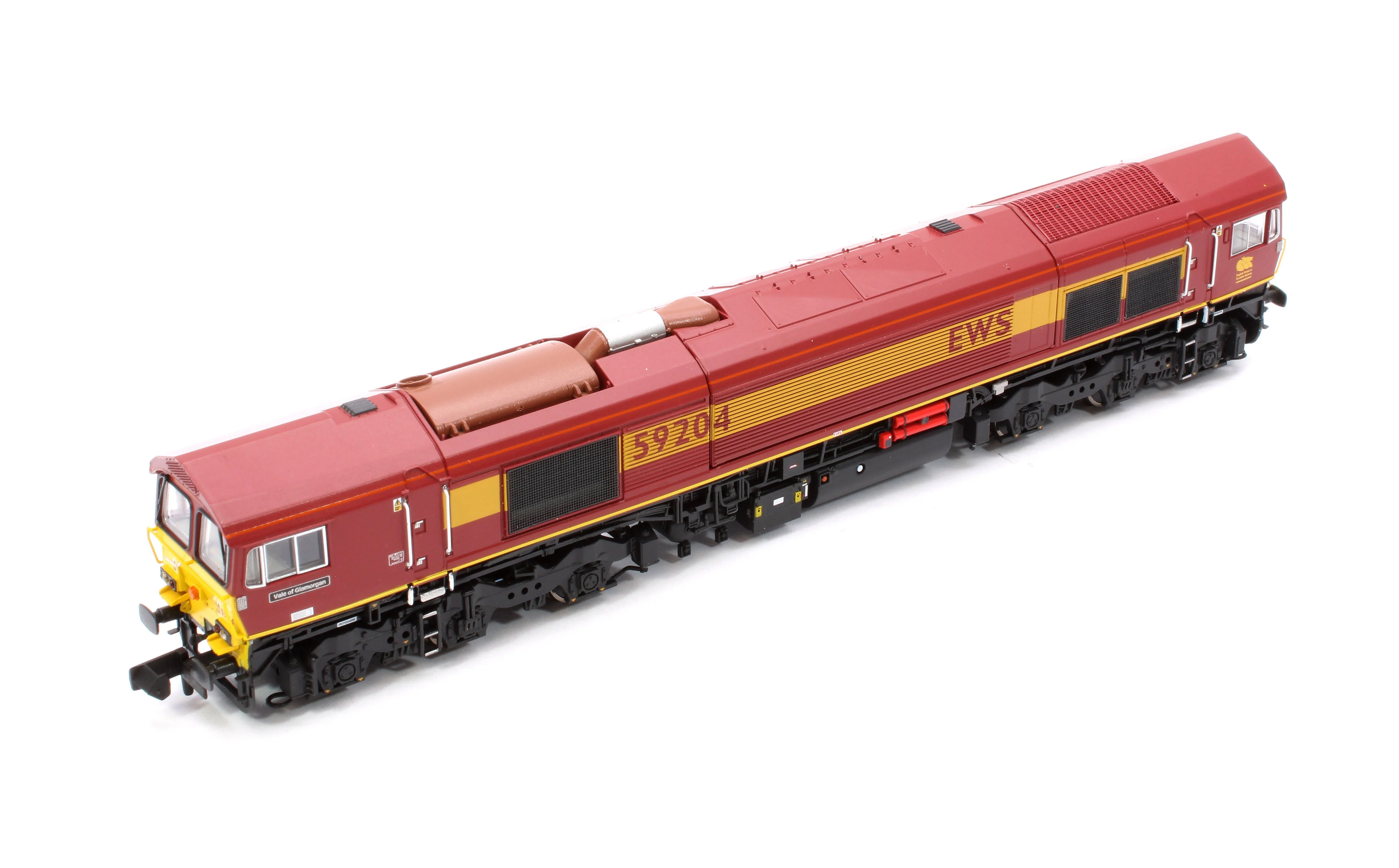 RT-N59-EW-204DC Pre-Owned Class 59 59204 EWS Vale of Glamorgan Diesel Locomotive - Image 10