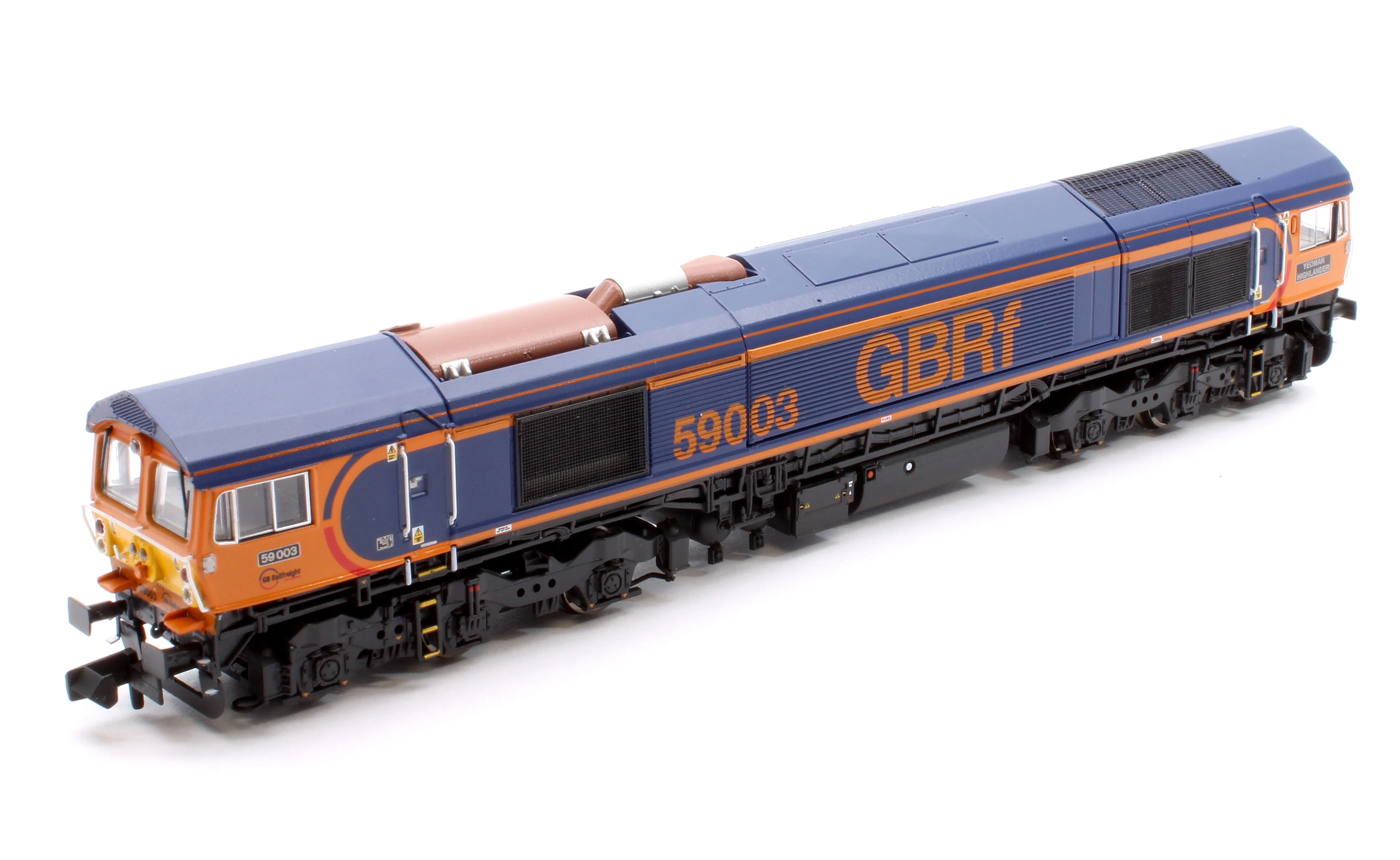 RT-N59-GB-003 Class 59 59003 Original GBRf “Europorte” livery late 2014 - June 2020 Diesel Locomotive - Image 12