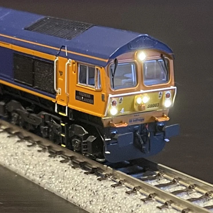 RT-N59-GB-003 Class 59 59003 Original GBRf “Europorte” livery late 2014 - June 2020 Diesel Locomotive - Image 13
