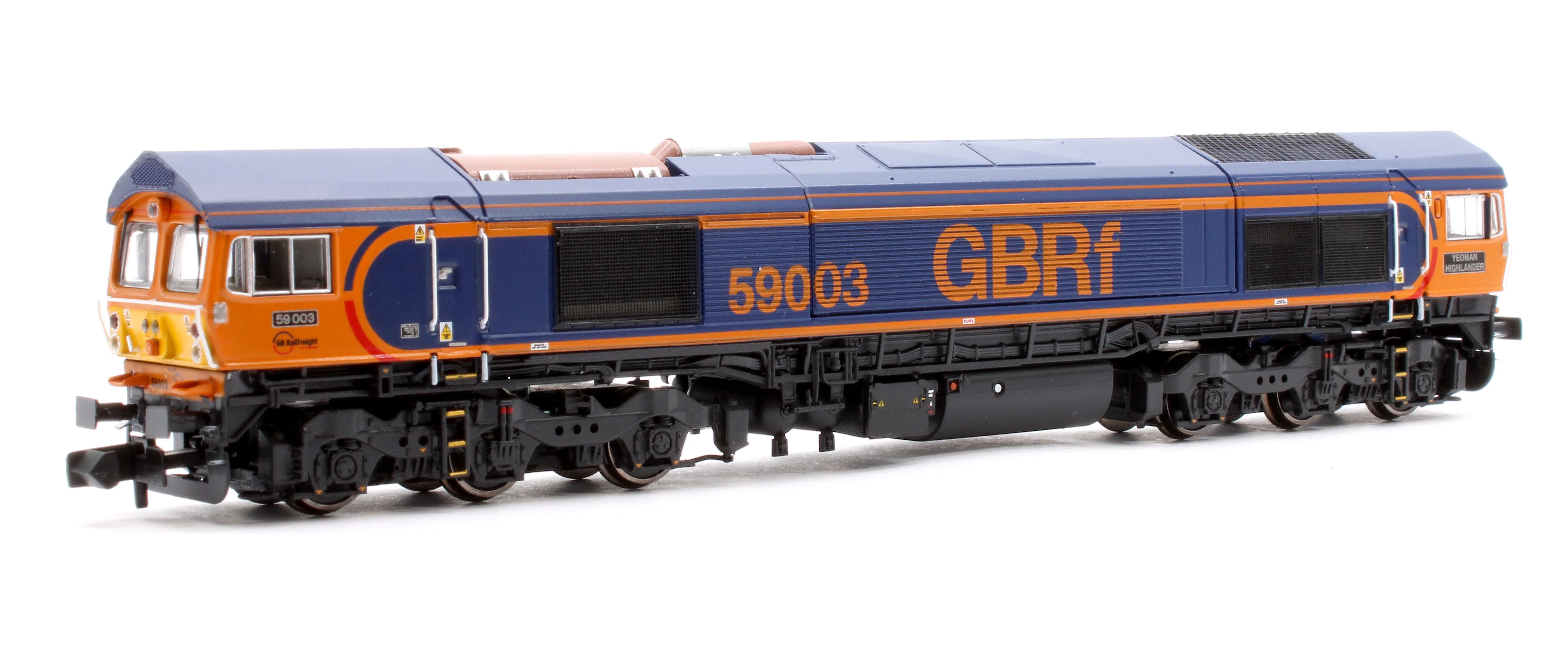 RT-N59-GB-003 Class 59 59003 Original GBRf “Europorte” livery late 2014 - June 2020 Diesel Locomotive - Image 3