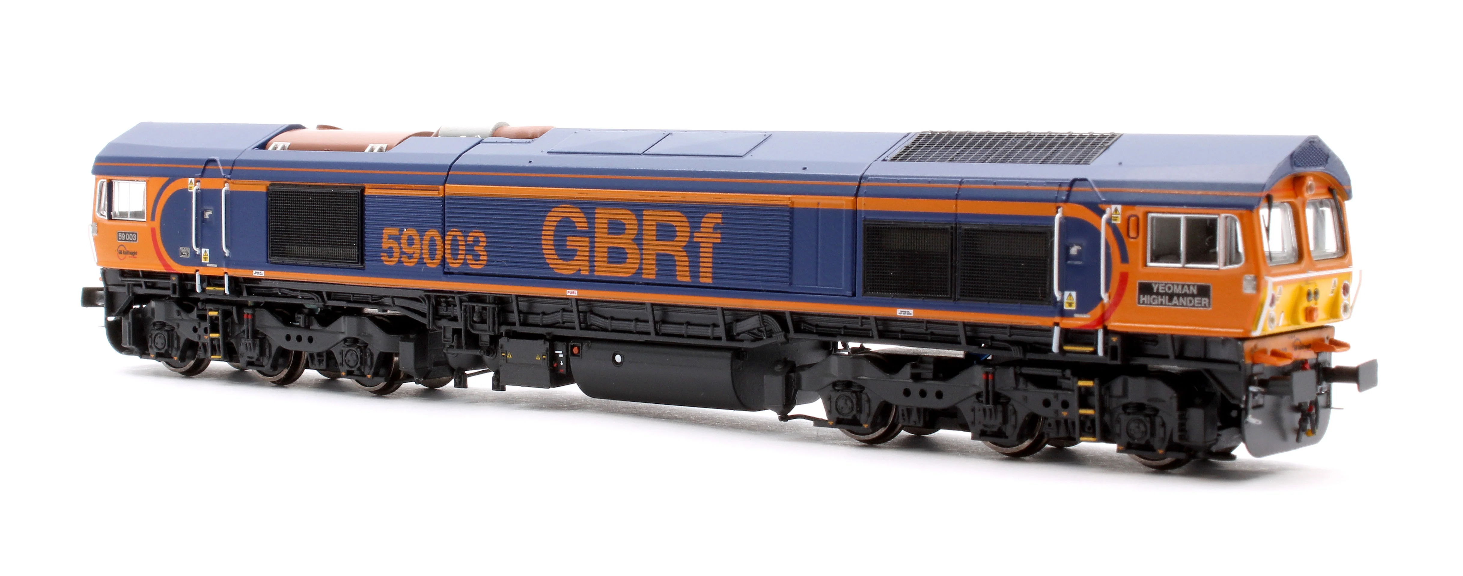 RT-N59-GB-003 Class 59 59003 Original GBRf “Europorte” livery late 2014 - June 2020 Diesel Locomotive - Image 4