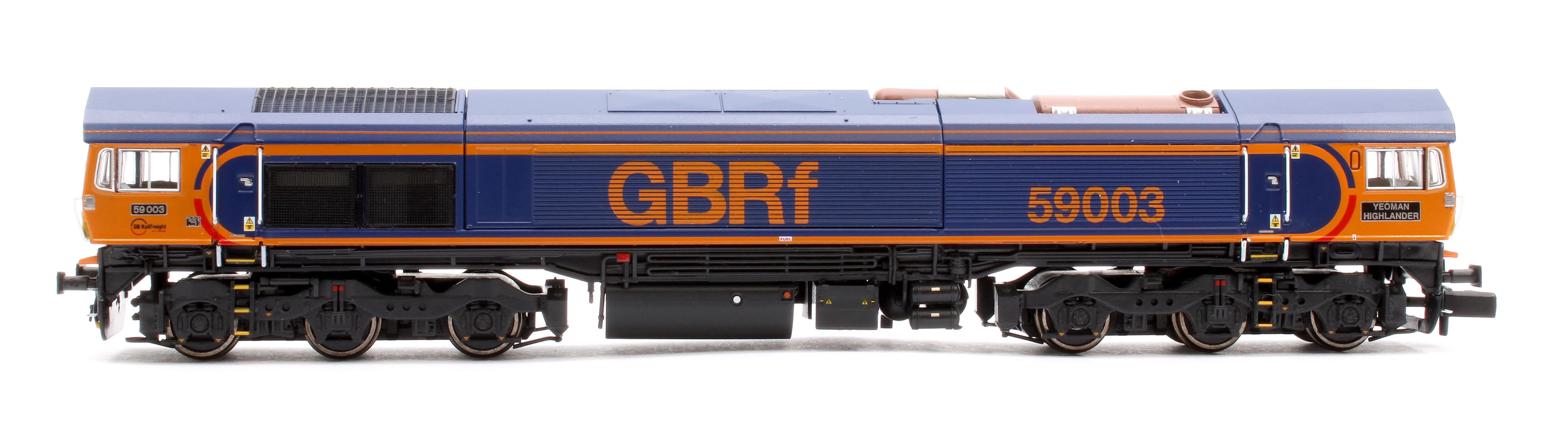 RT-N59-GB-003 Class 59 59003 Original GBRf “Europorte” livery late 2014 - June 2020 Diesel Locomotive - Image 5