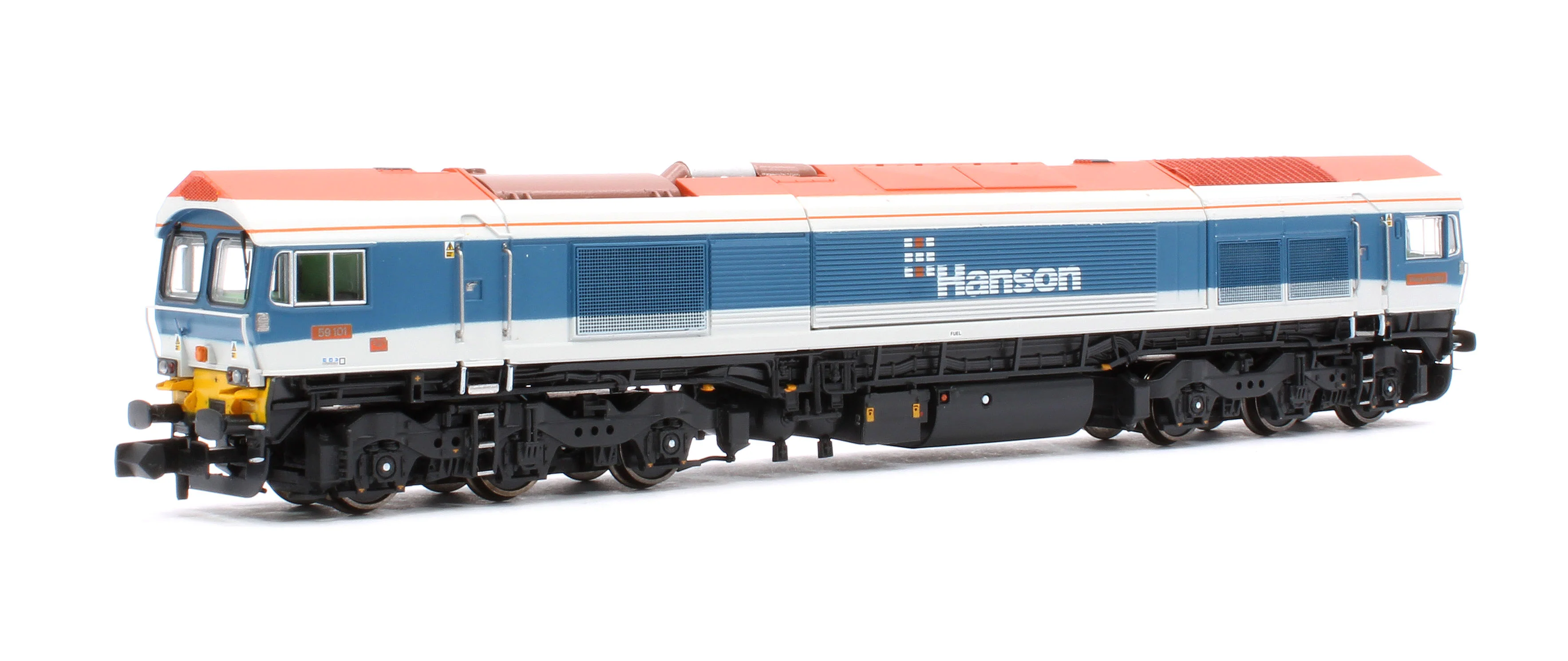 RT-N59-HN-101DC Class 59 59101 Hanson Livery Village of Whatley Diesel Locomotive - Image 3