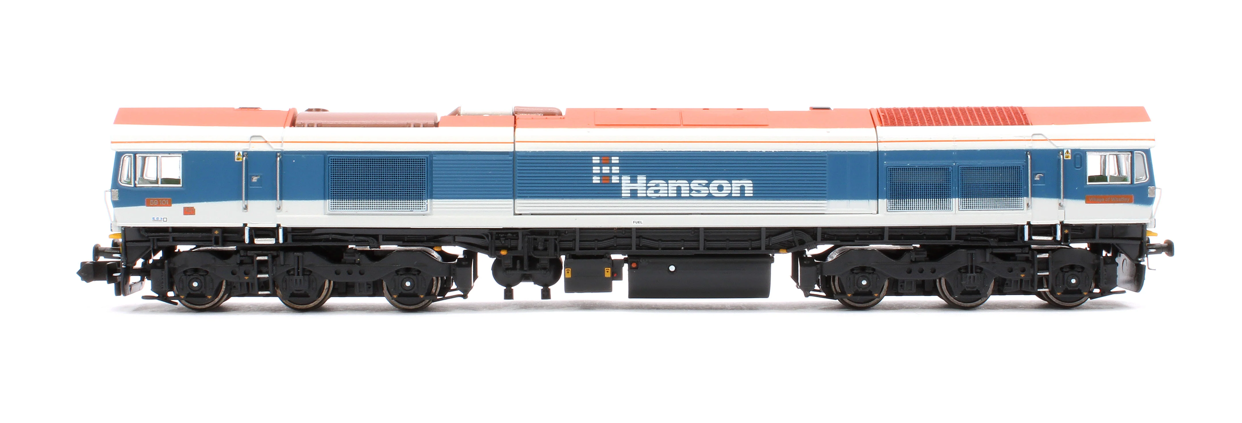 RT-N59-HN-101DC Class 59 59101 Hanson Livery Village of Whatley Diesel Locomotive - Image 5
